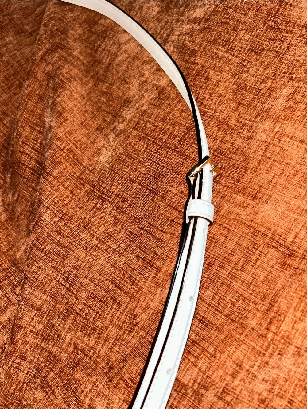 kate spade White and Natural Raffia Convertible Crossbody - Picture 5 of 12